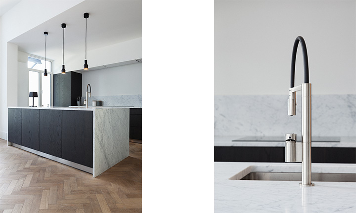 Villa K — renovatie en nieuwe aanbouw, gevelzicht op de gerealiseerde woning